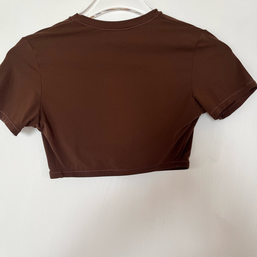 Skims crop top.